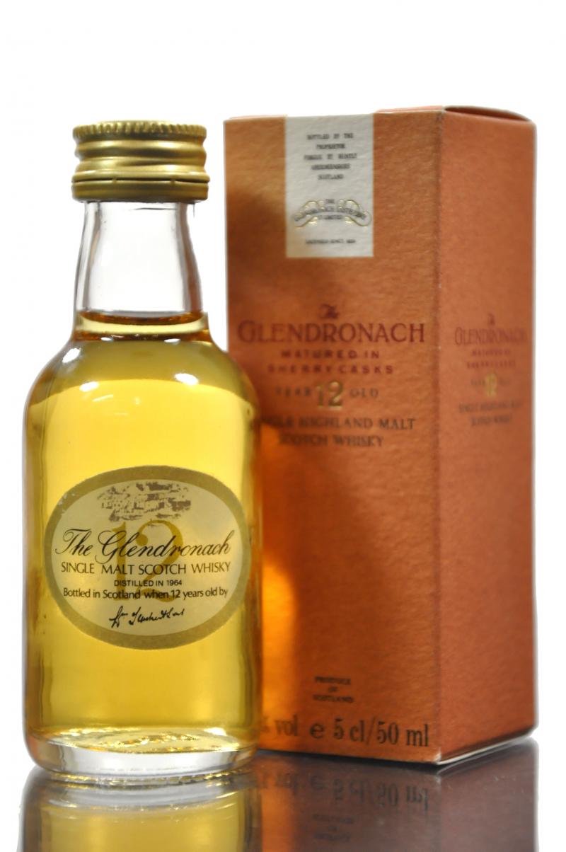 Glendronach 1964 - 12 Year Old Miniature