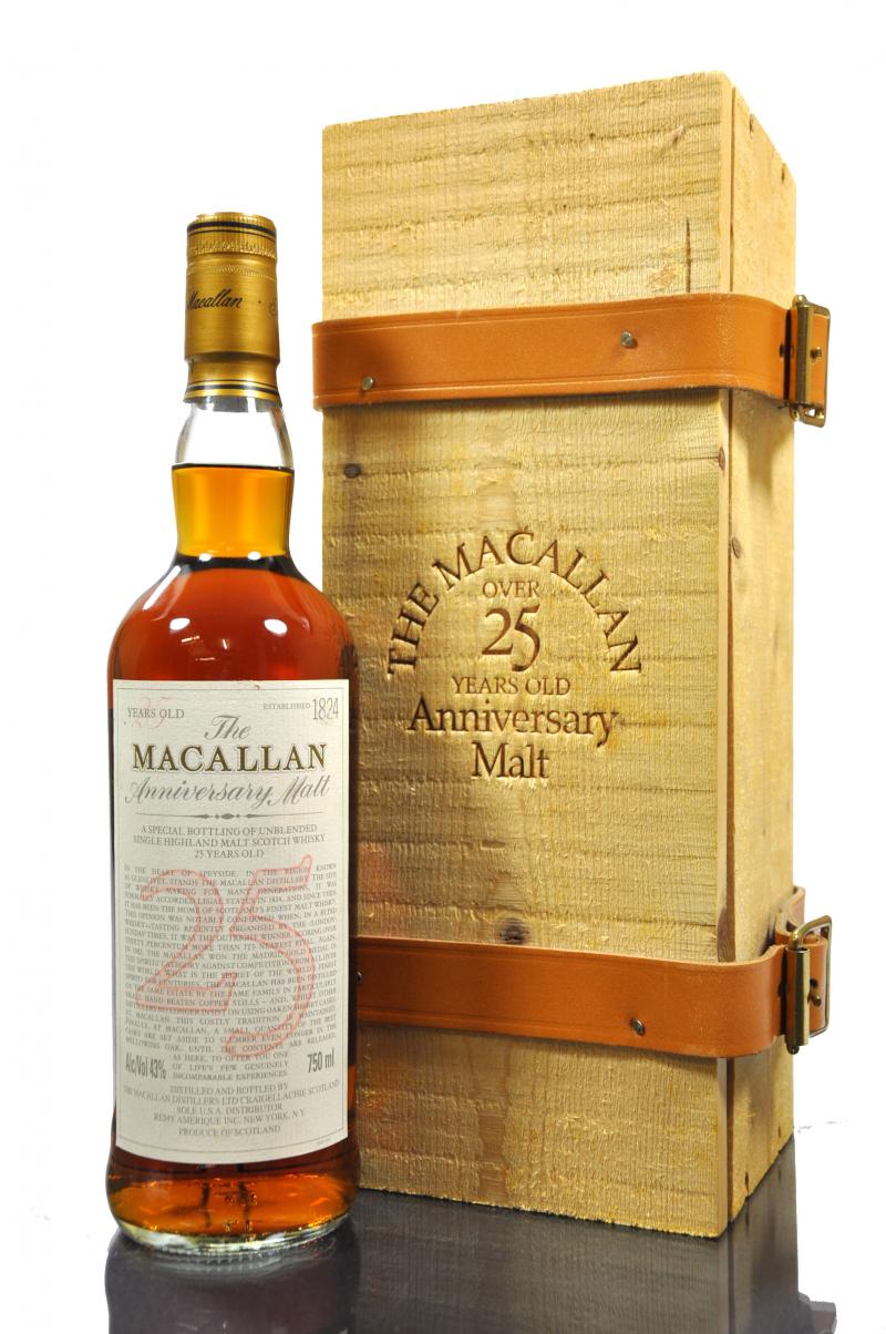 Macallan 25 Year Old - Anniversary Malt