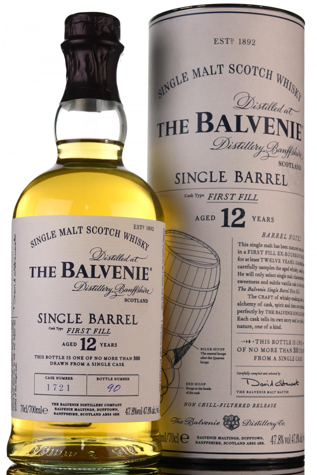 Balvenie 12 Year Old - Single Barrel