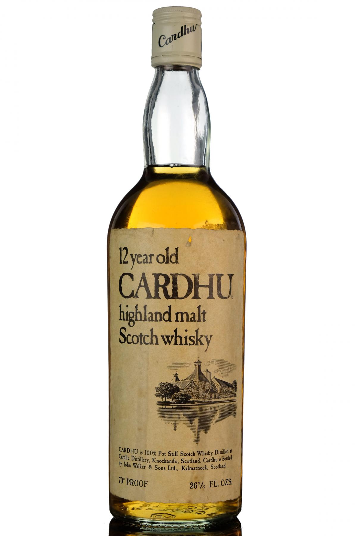 Cardhu 12 Year Old - 1970s