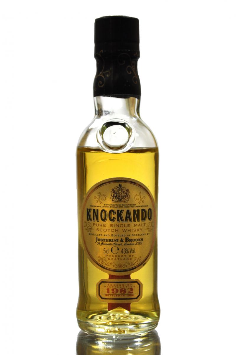 Knockando 1982 - Bottled 1996 Miniature