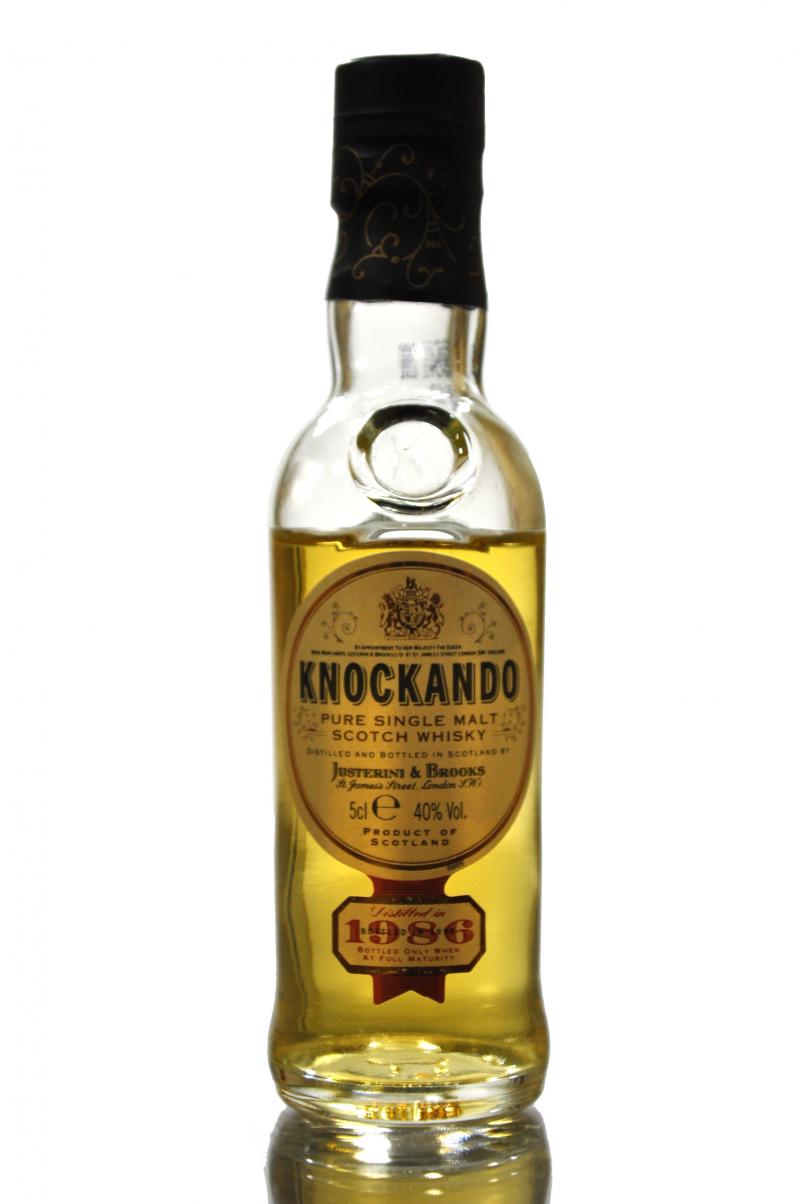 Knockando 1986 - Bottled 1998 Miniature