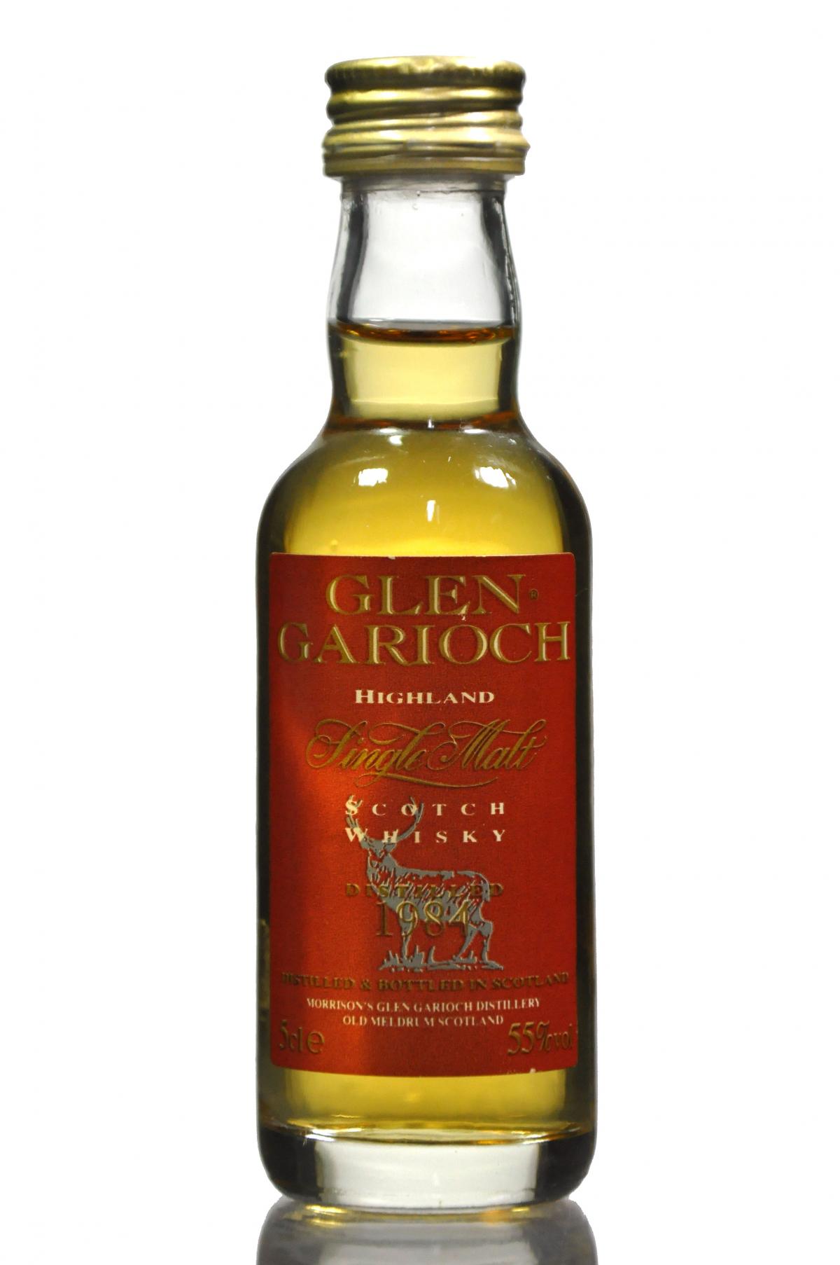 Glen Garioch 1984 Miniature