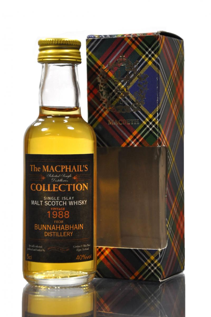 Bunnahabhain 1988 - The Macphail\'s Collection Miniature