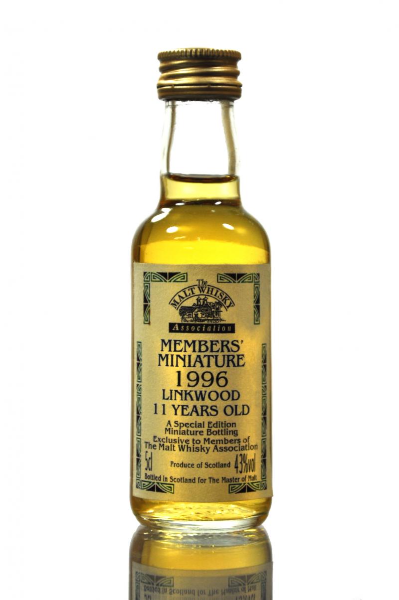 Linkwood Members Miniature 1996 - Master Of Malt Miniature