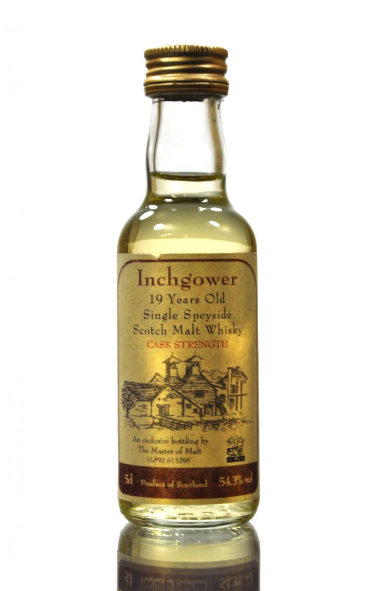 Inchgower 19 Year Old - Master Of Malt Miniature