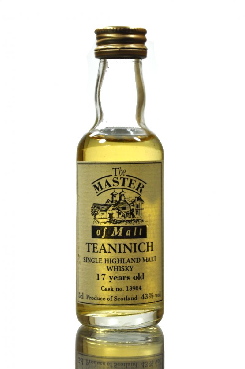 Teaninich 17 Year Old - Master Of Malt Miniature