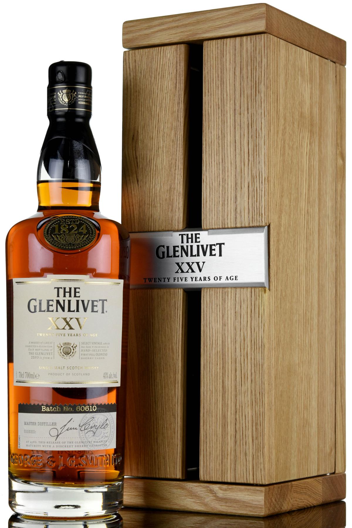 Glenlivet 25 Year Old