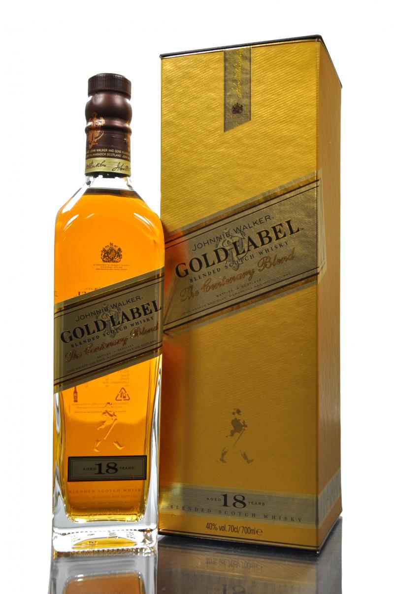 Johnnie Walker 18 Year Old Gold Label