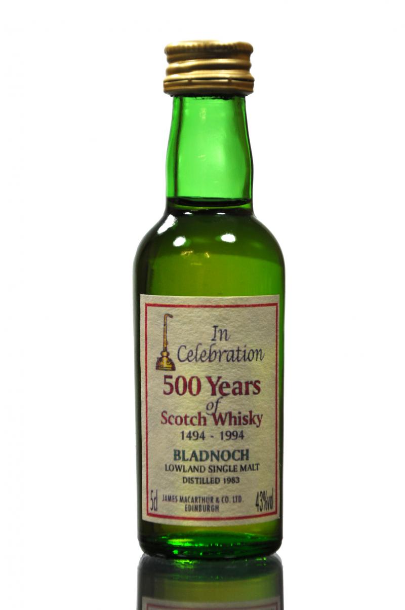 Bladnoch 1983 - Celebrating 500 Years - James MacArthur Miniature