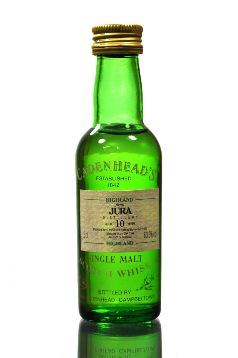 Jura 1983-1993 - 10 Year Old - Cadenheads Miniature