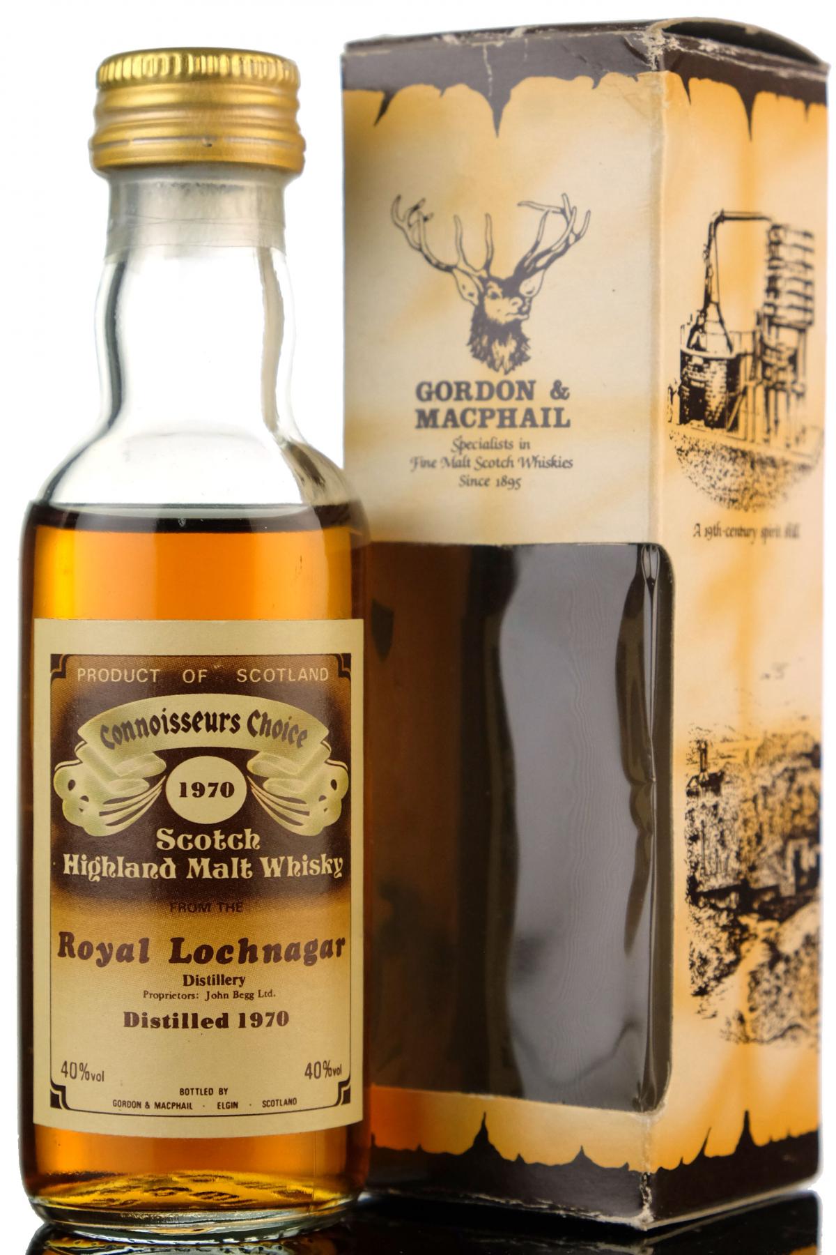 Royal Lochnagar 1970 - Connoisseurs Choice Miniature