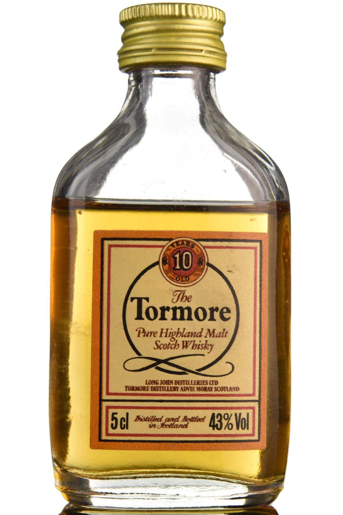 Tormore 10 Year Old Miniature
