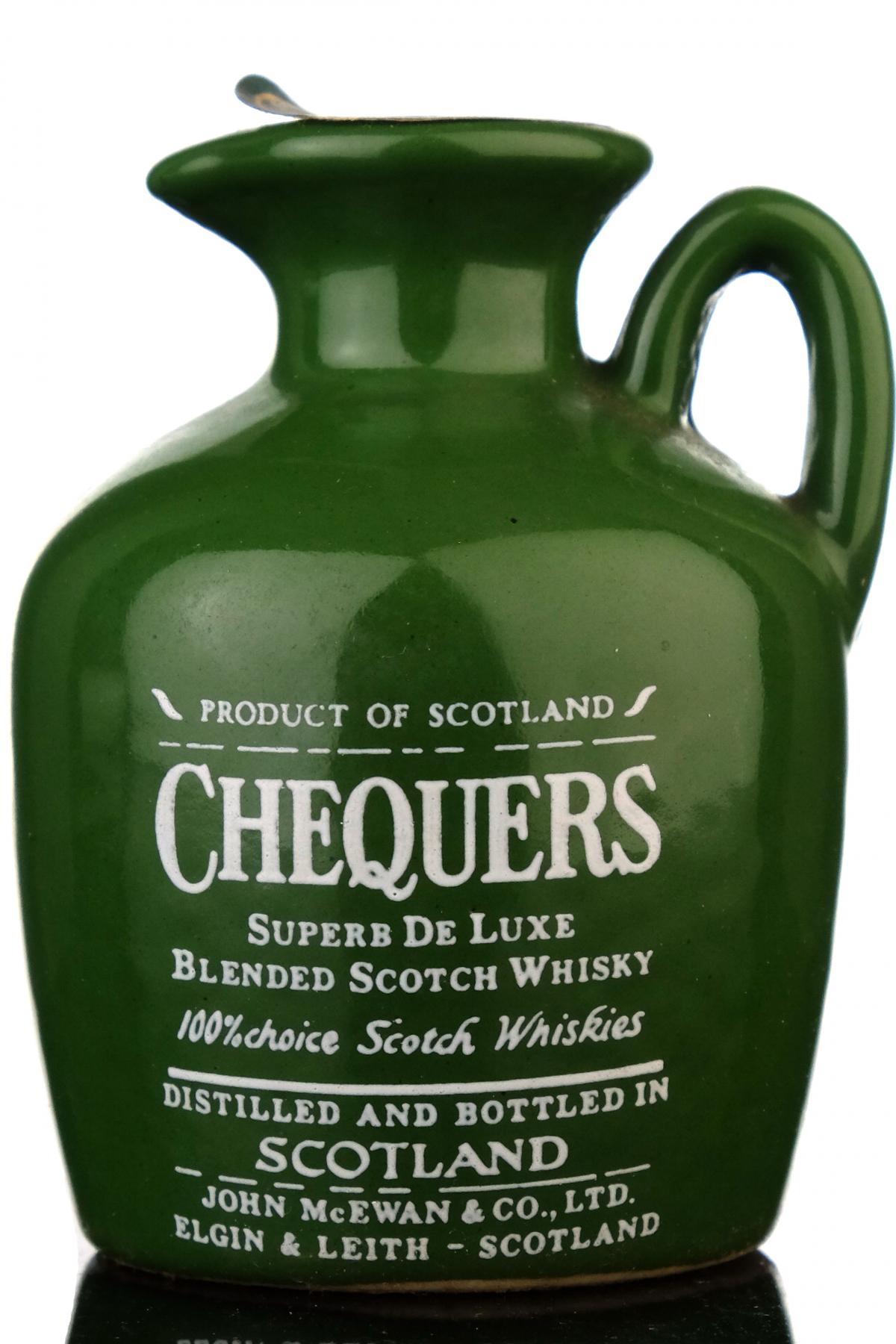 Chequers Ceramic Miniature