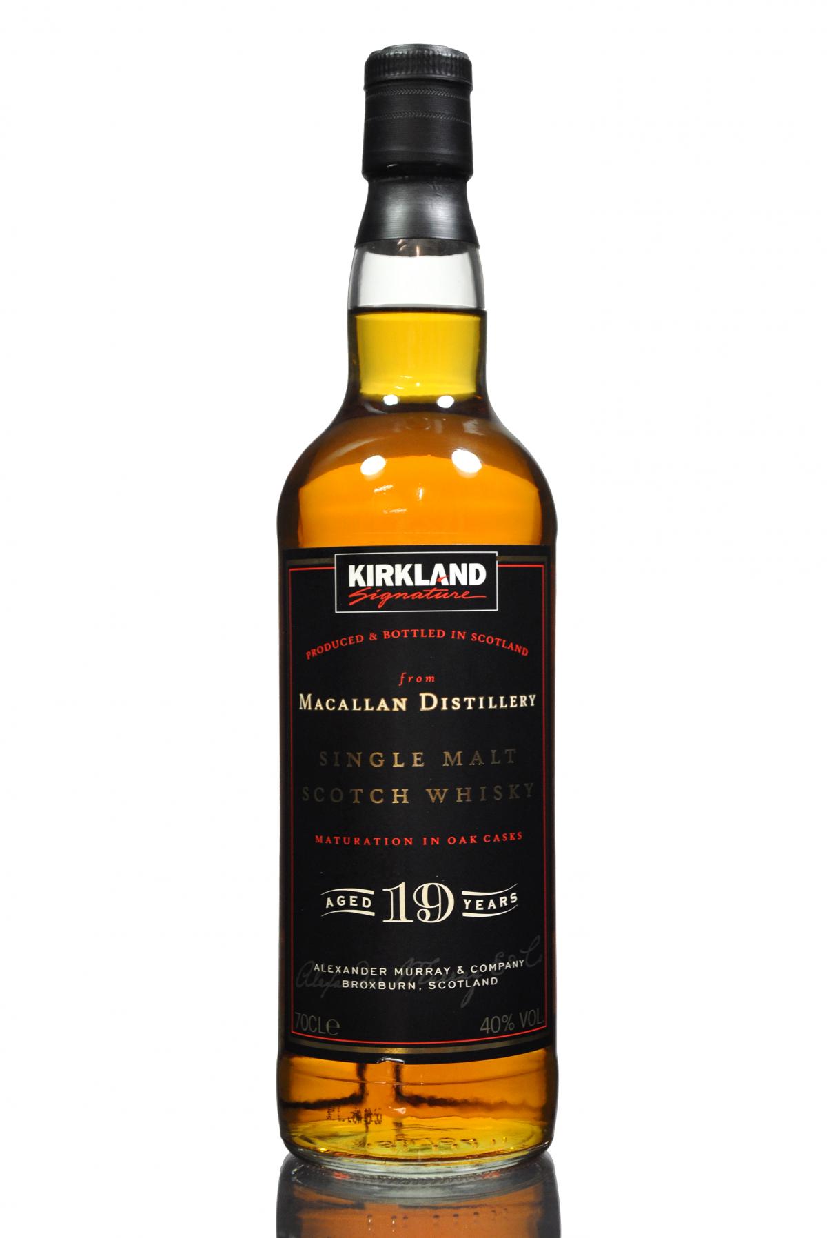 Macallan 19 Year Old - Kirkland