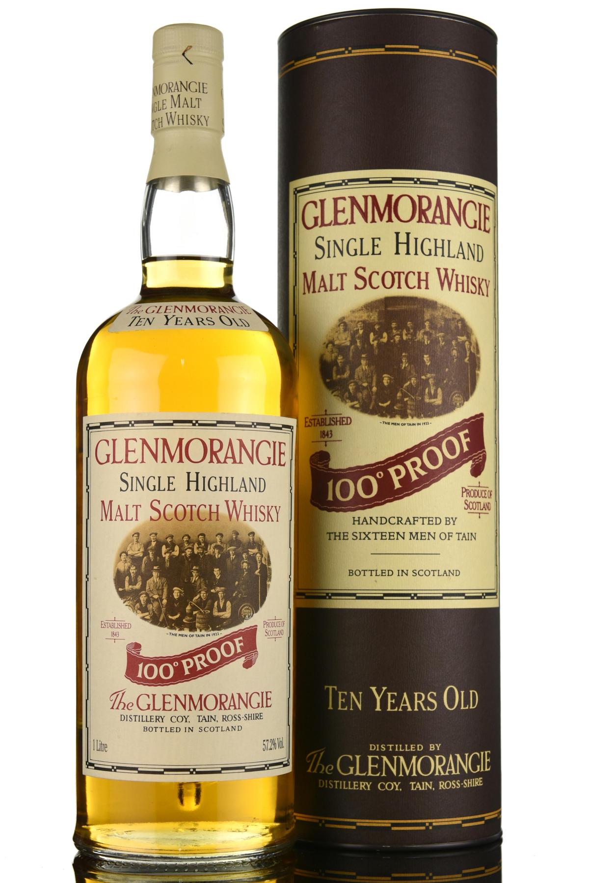 Glenmorangie 100 Proof  1990s  1 Litre