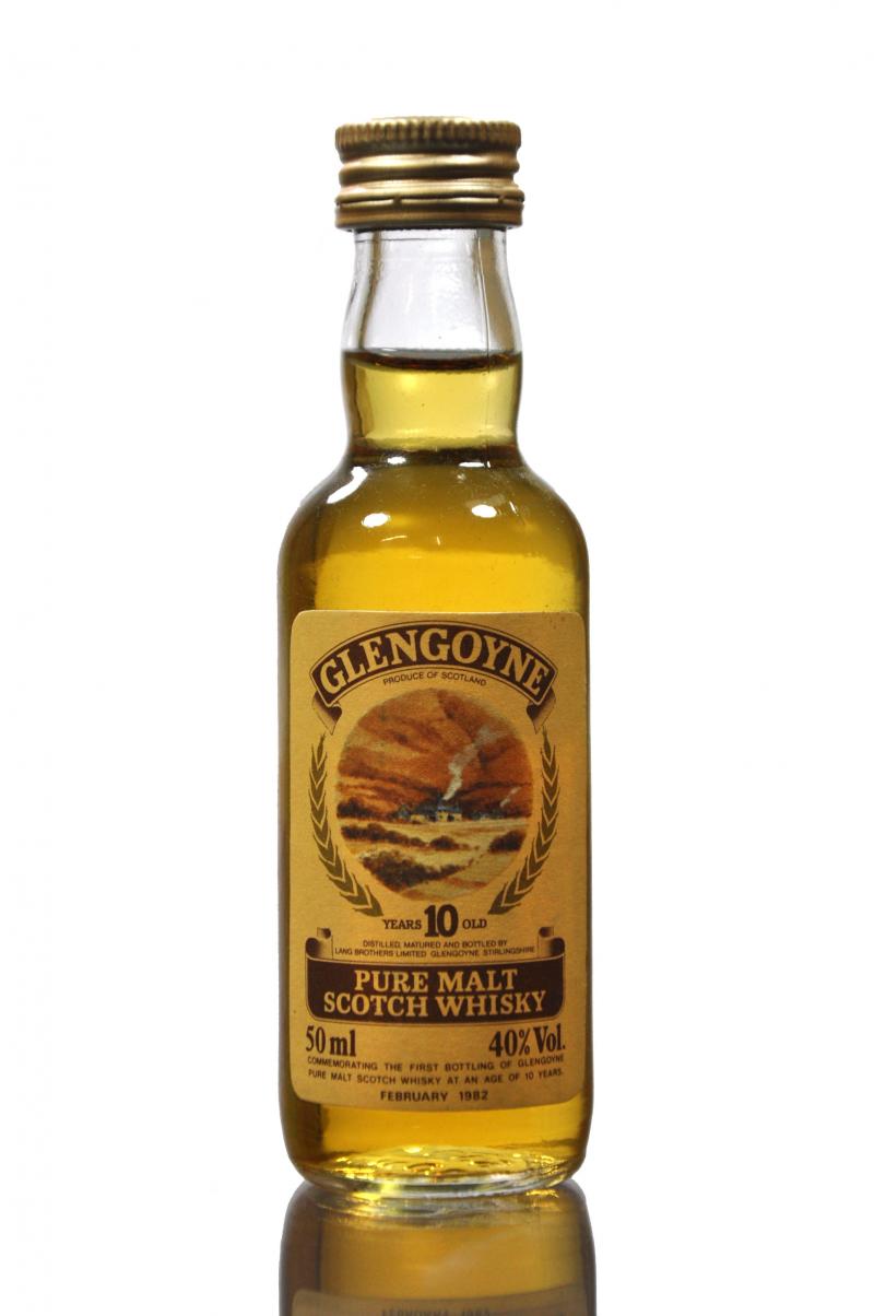 Glengoyne Commemorating The First Bottling Of Glengoyne 1982 Miniature