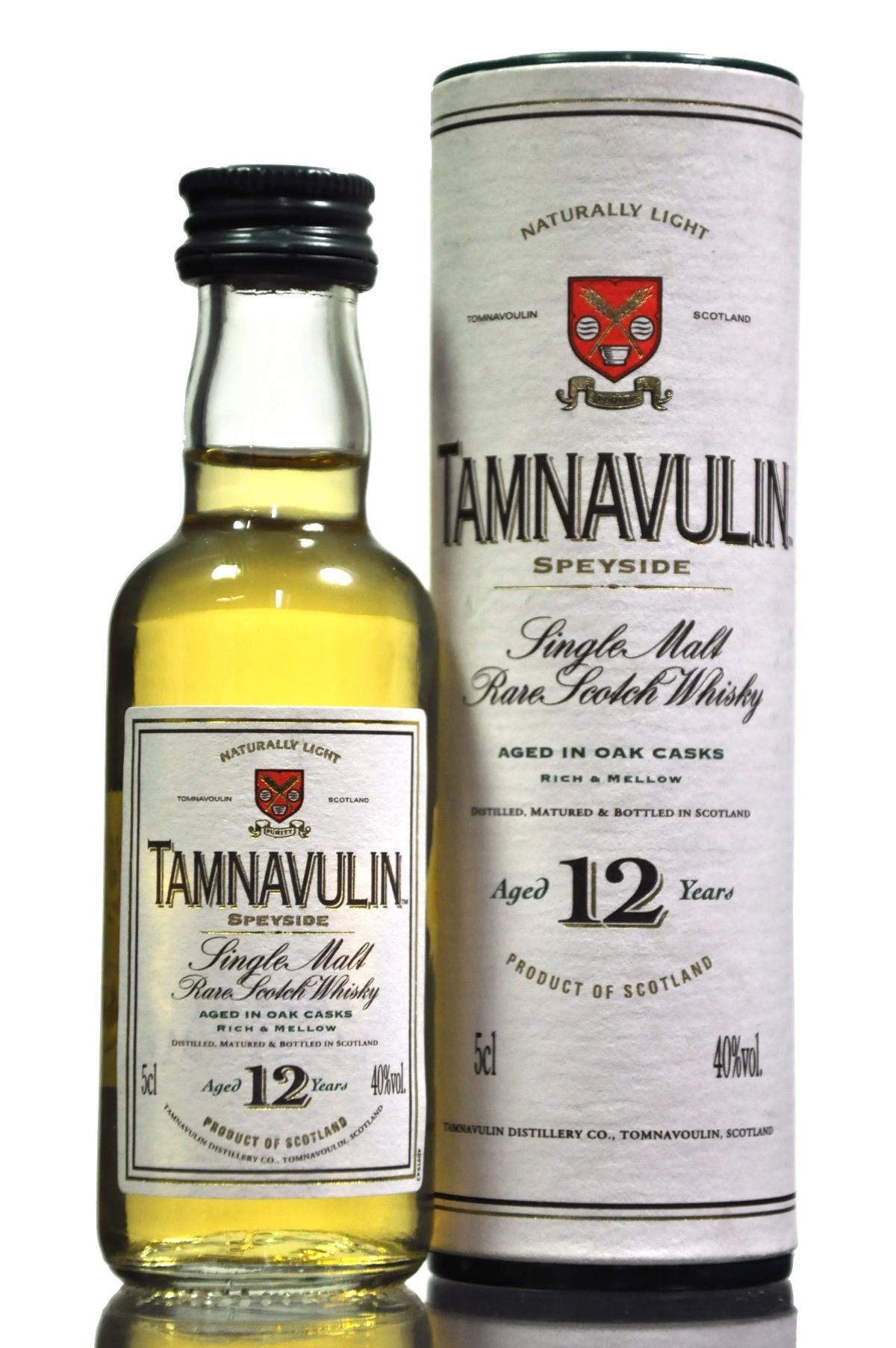 Tamnavulin 12 Year Old Miniature