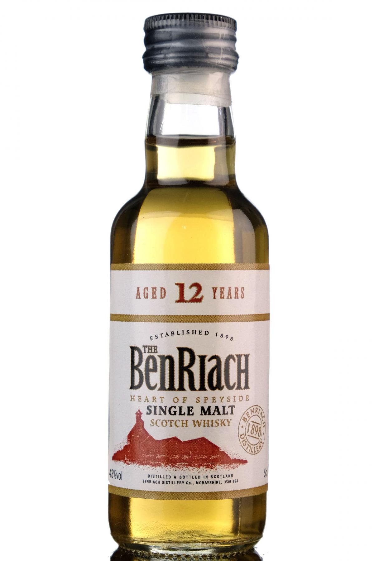 Benriach 12 Year Old Miniature