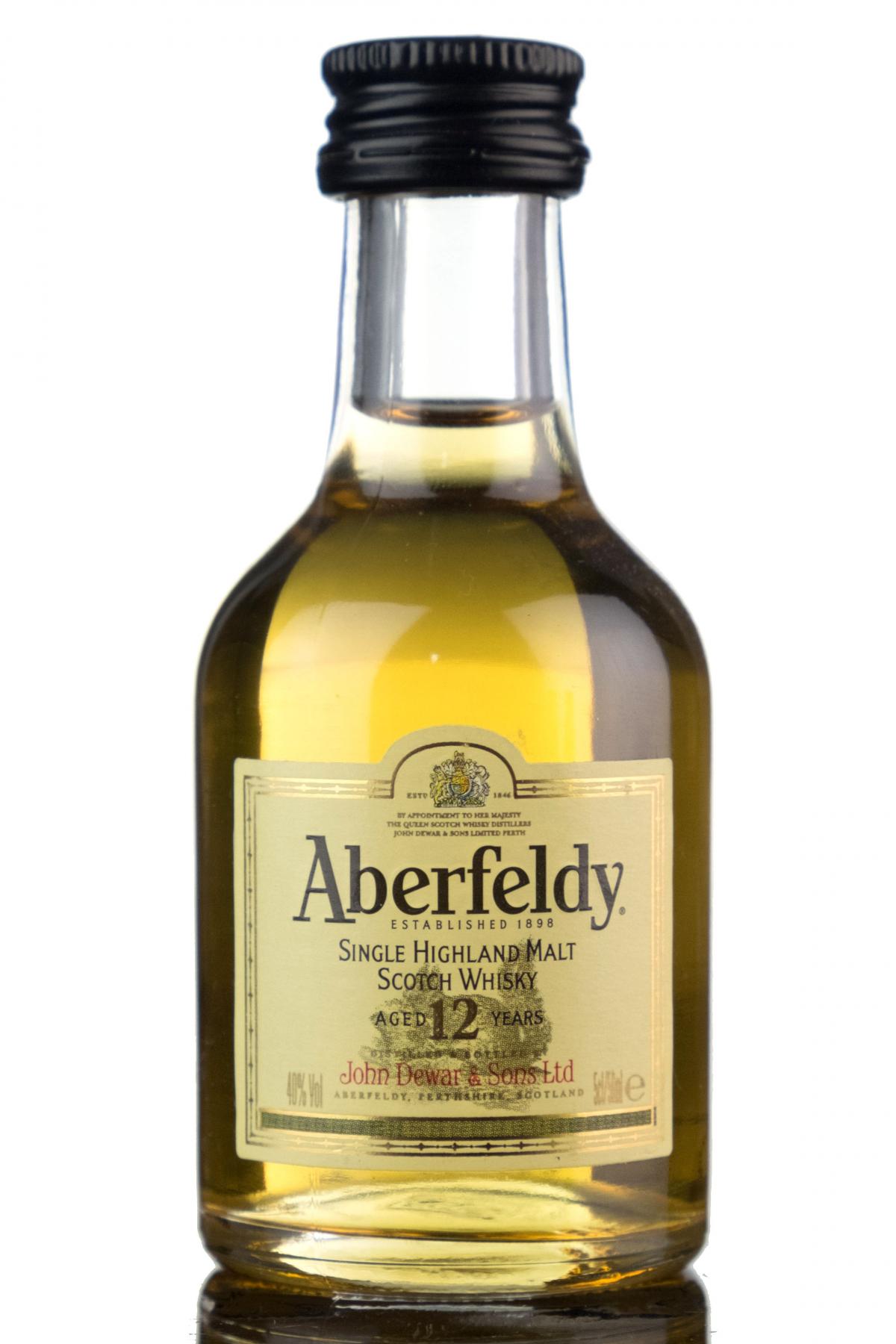 Aberfeldy 12 Year Old Miniature