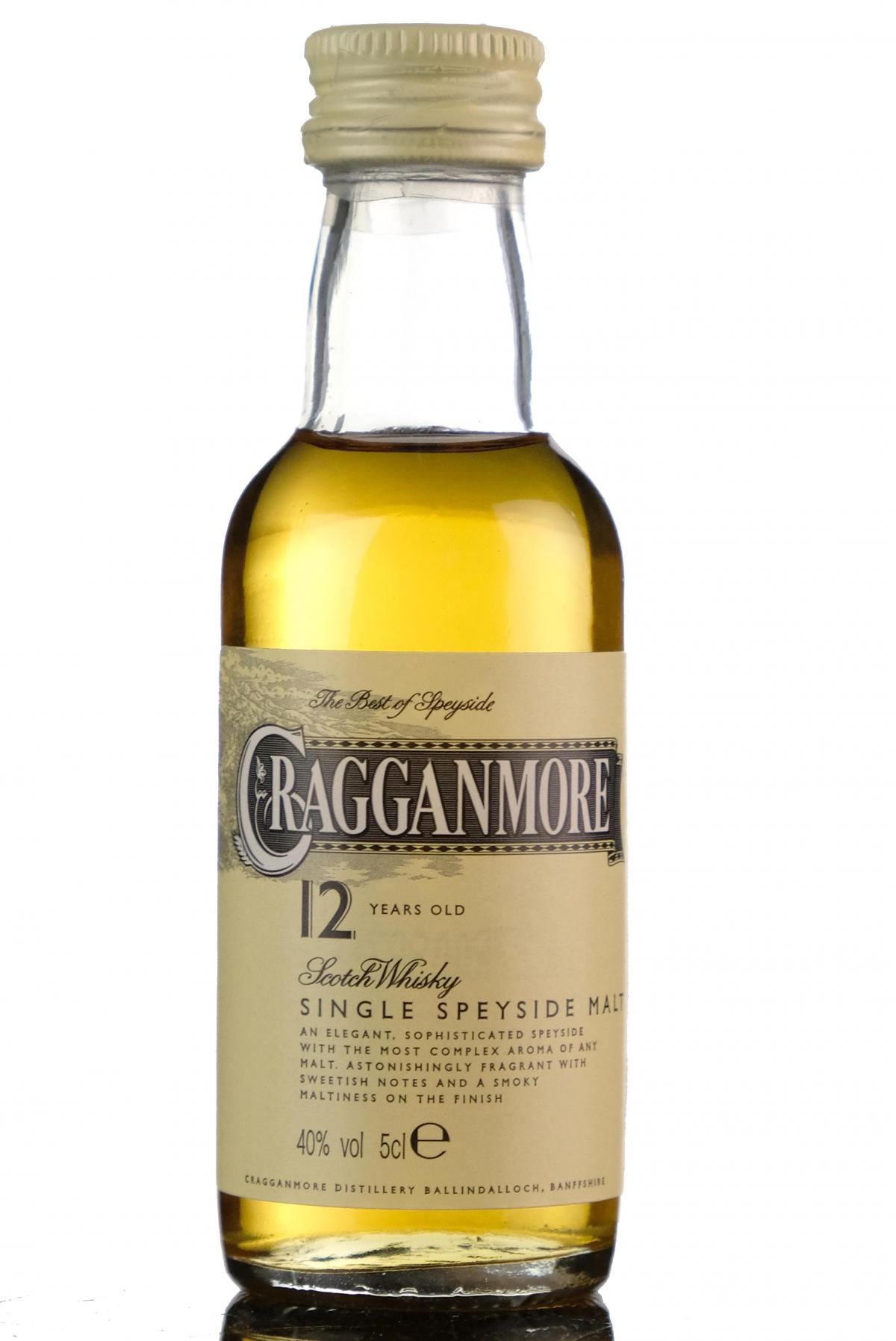 Cragganmore 12 Year Old Miniature