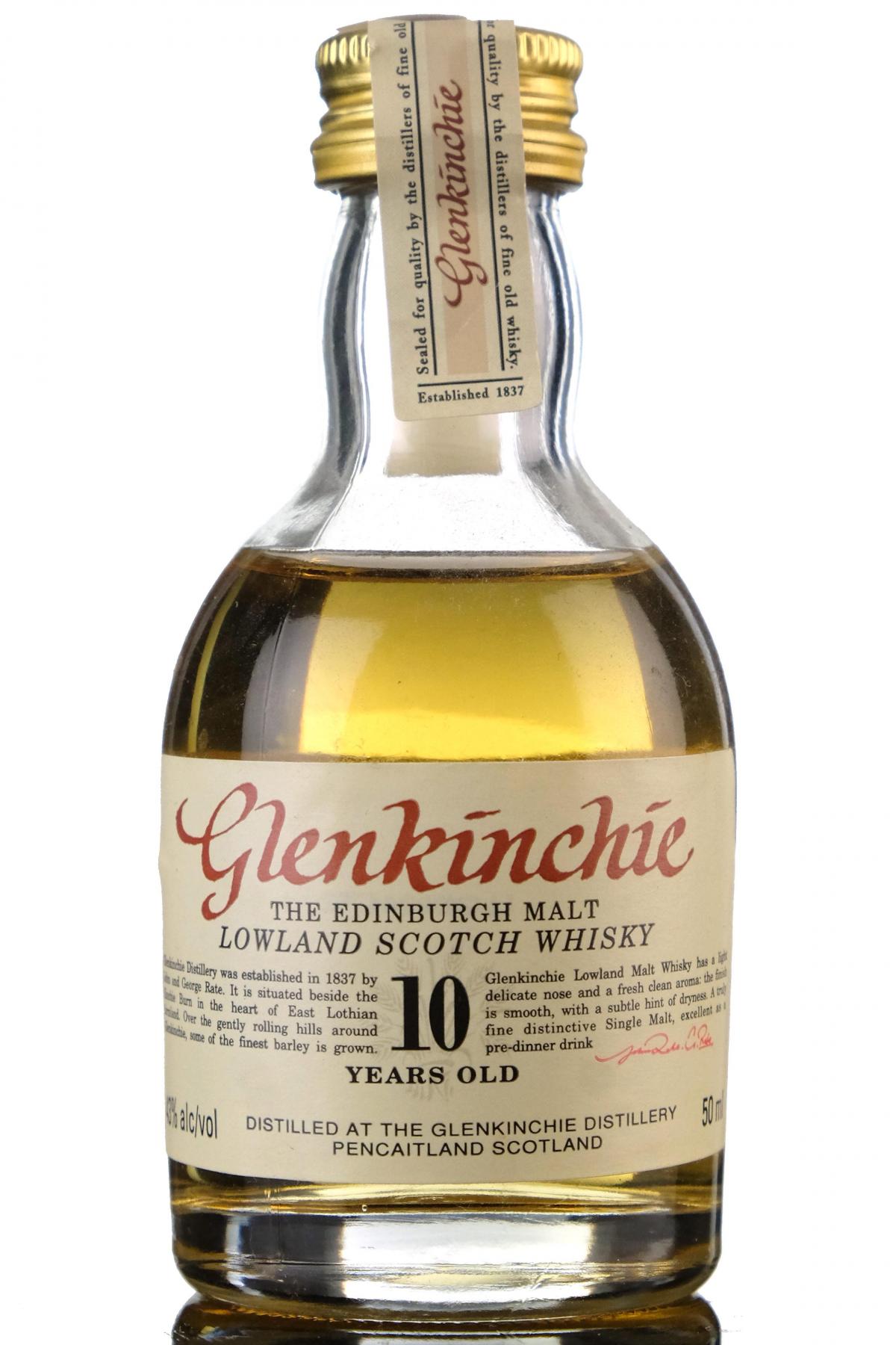 Glenkinchie 10 Year Old Miniature
