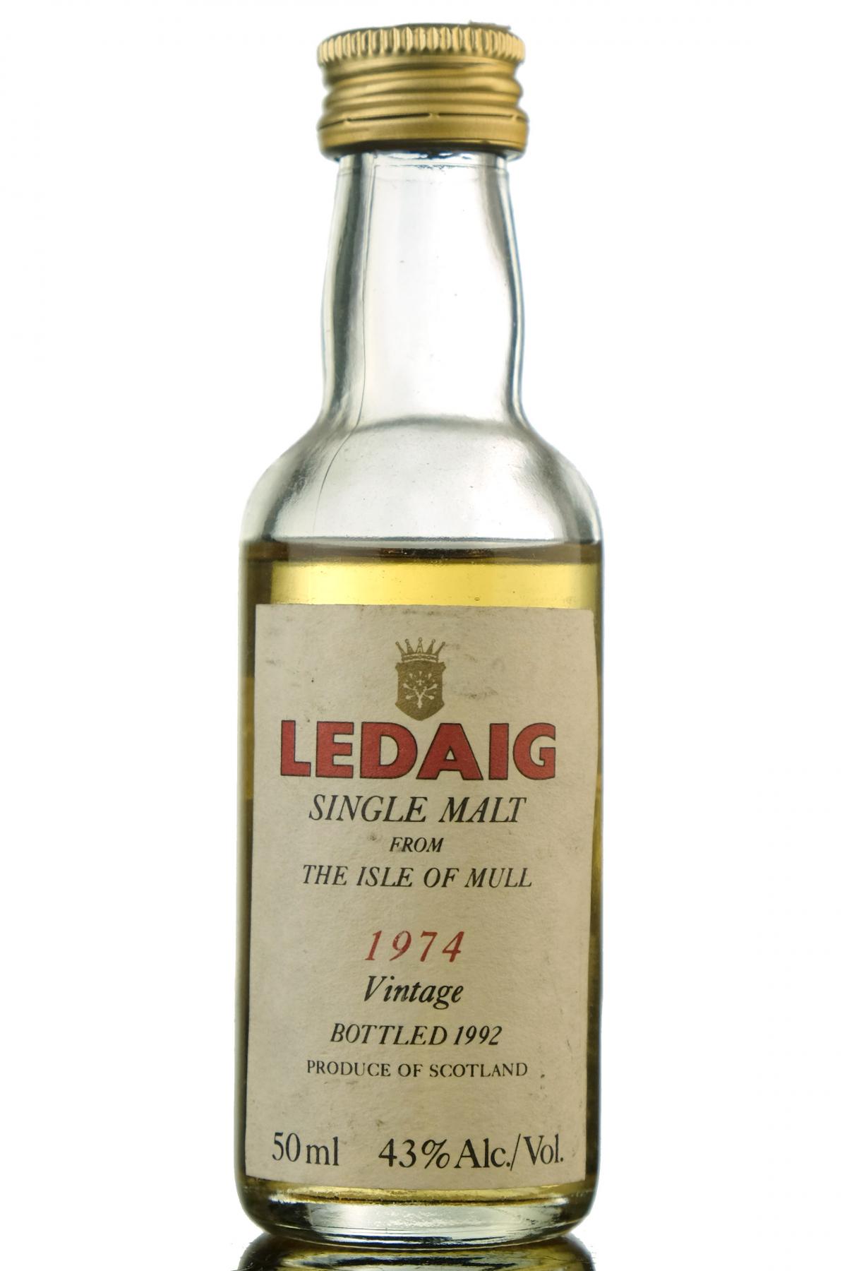 Ledaig 1974-1992 Miniature