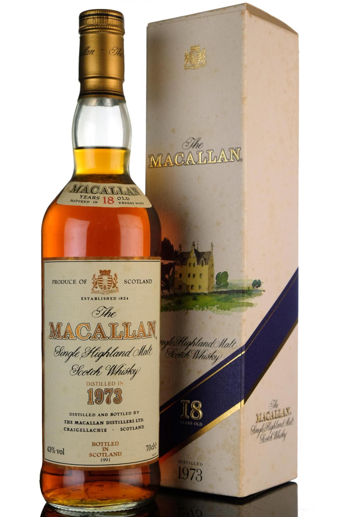 Macallan 1973-1991 - 18 Year Old