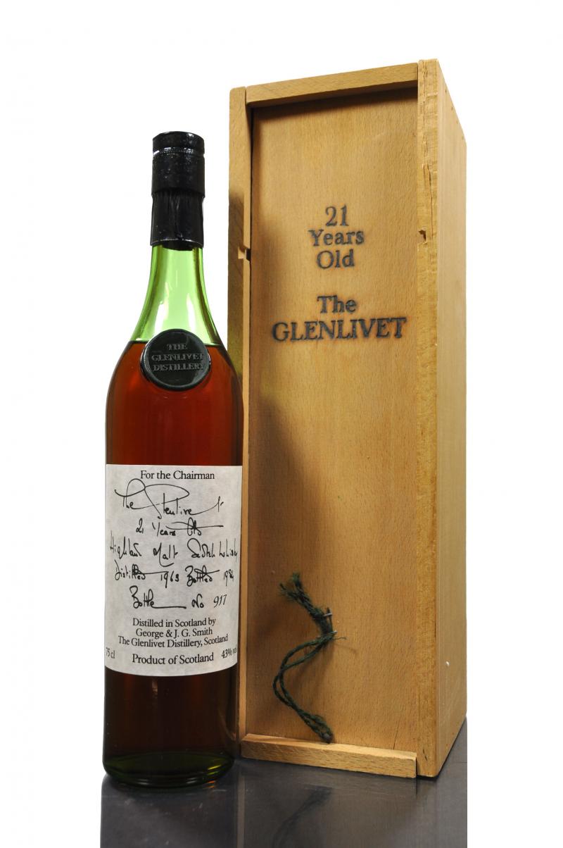 Glenlivet 1963-1984 - 21 Year Old - Chairman Reserve