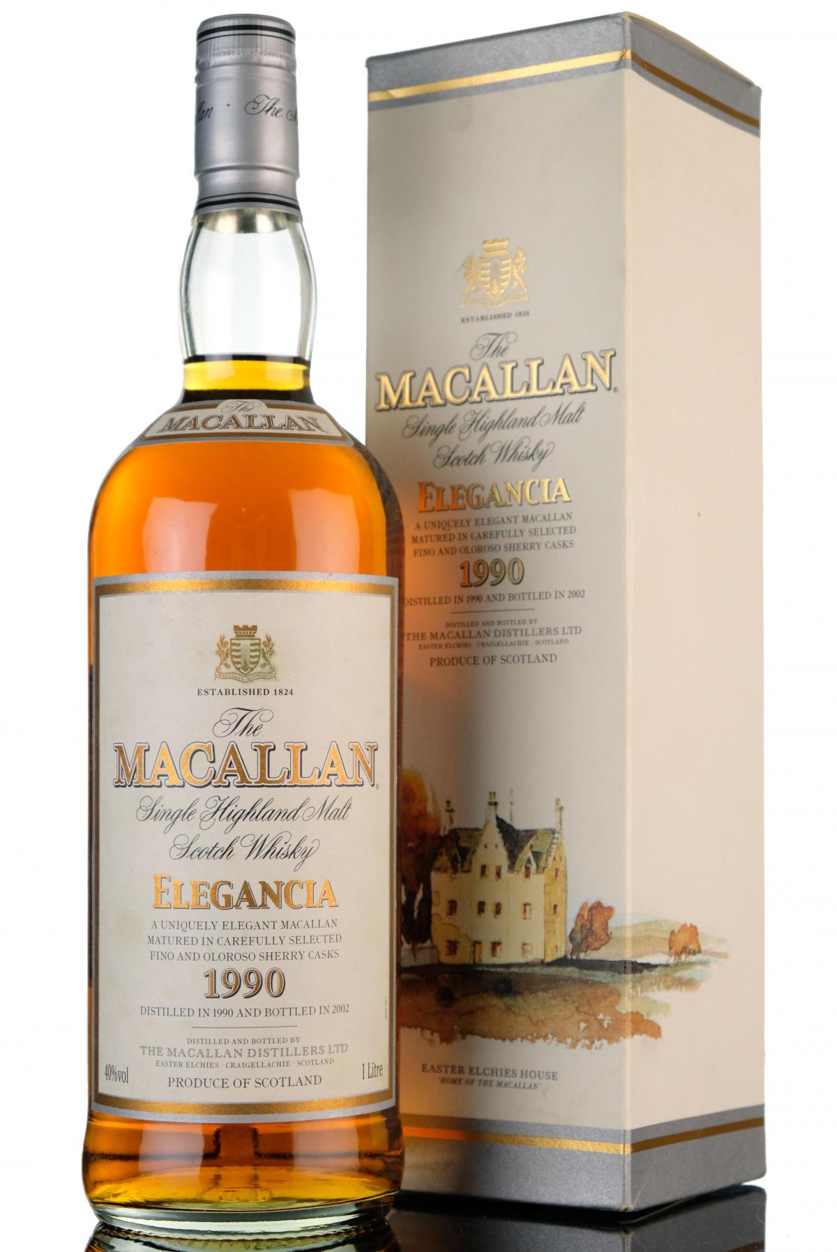Macallan 1990-2002 - Elegancia - 1 Litre