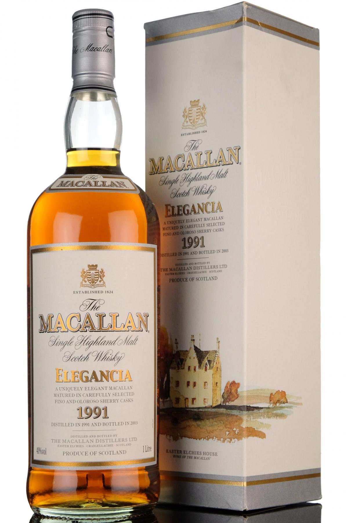 Macallan 1991-2003 - Elegancia - 1 Litre