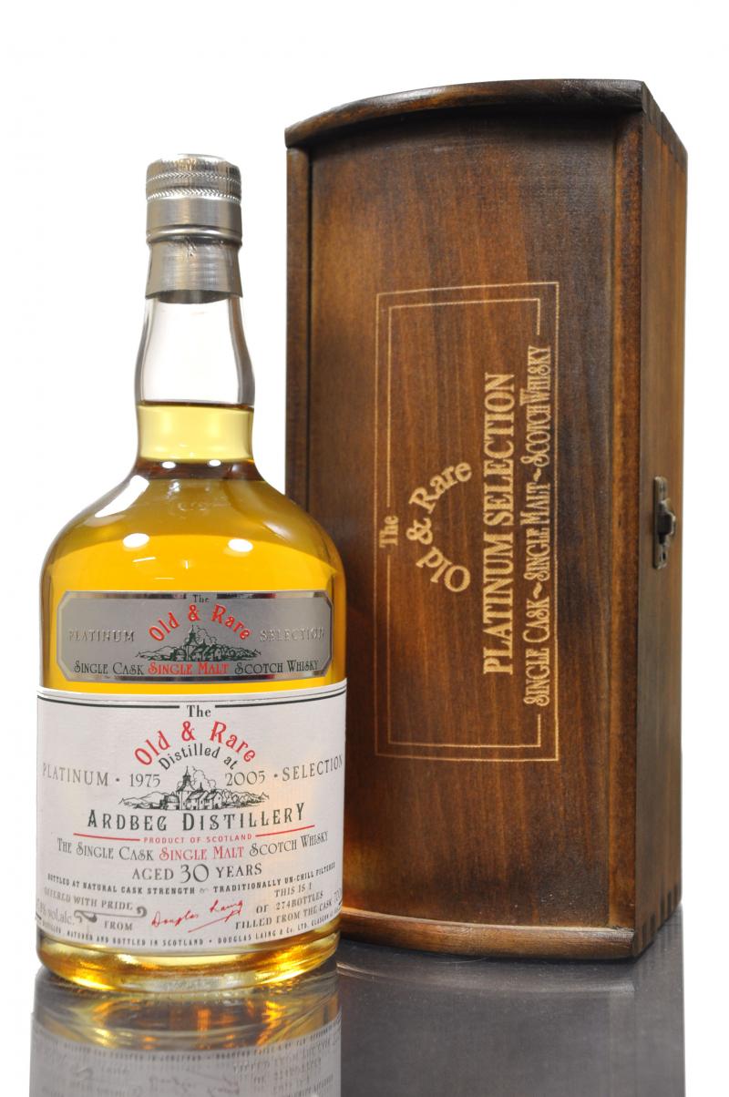 Ardbeg 1975-2005 - 30 Year Old - Douglas Laing - Old & Rare Platinum Selection