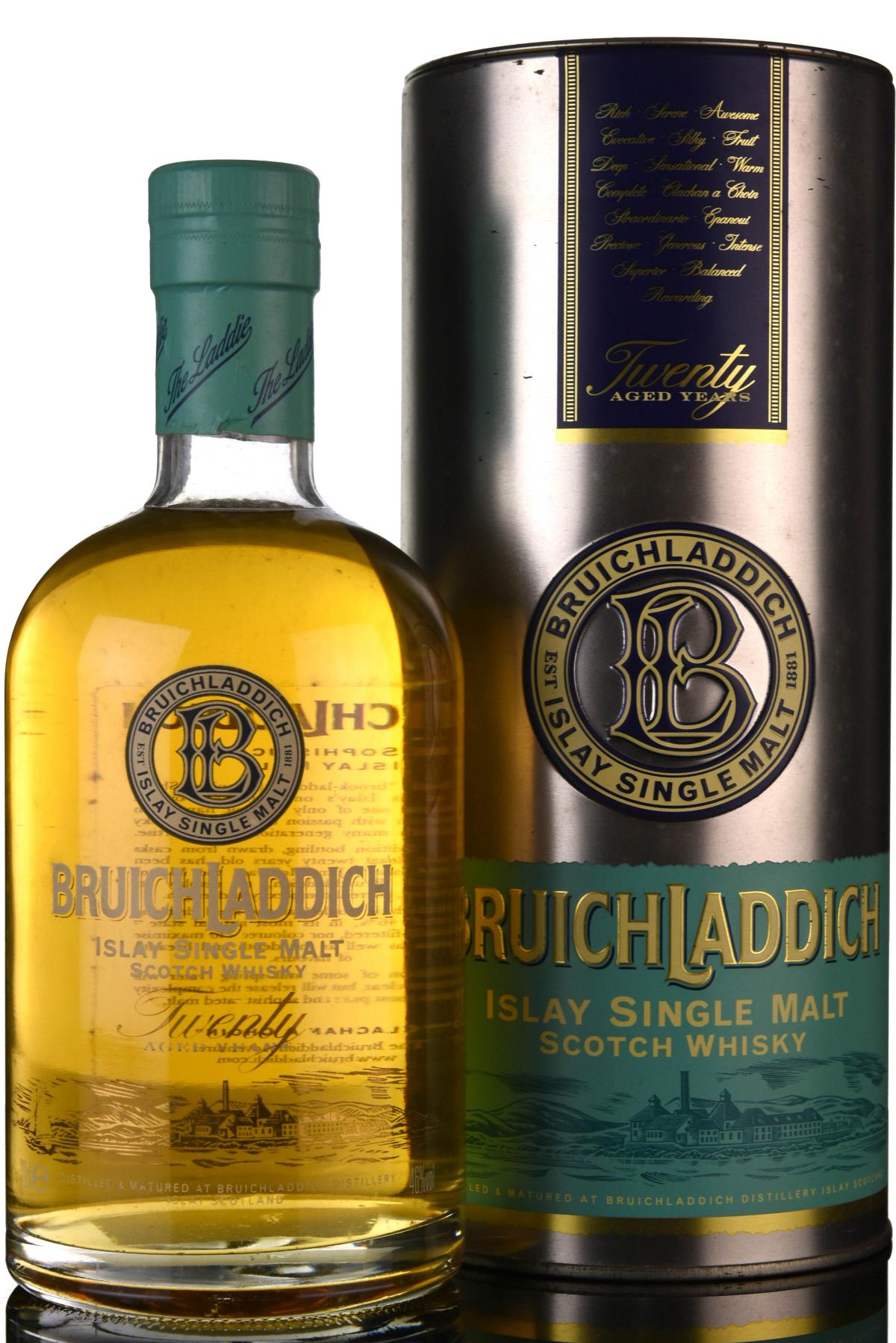 Bruichladdich 20 Year Old - 1st Edition - 2001 Release