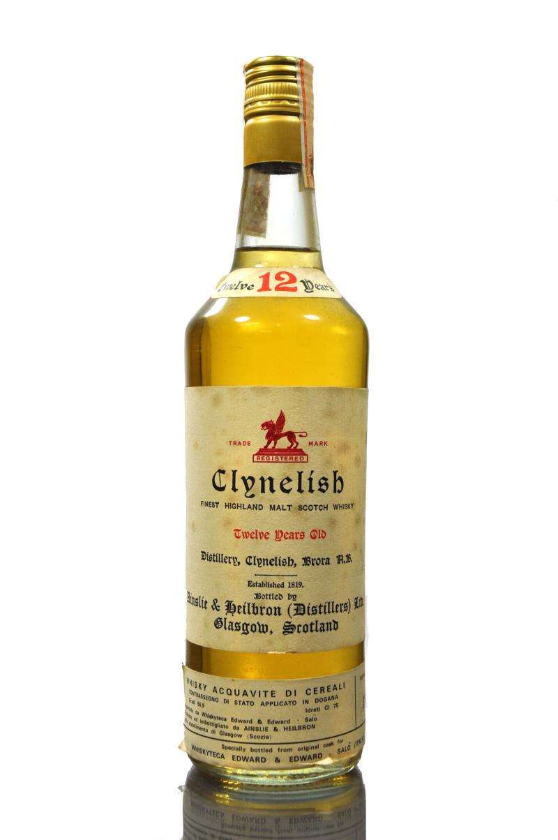 Clynelish 12 Year Old - Giaccone - Rotation 1971