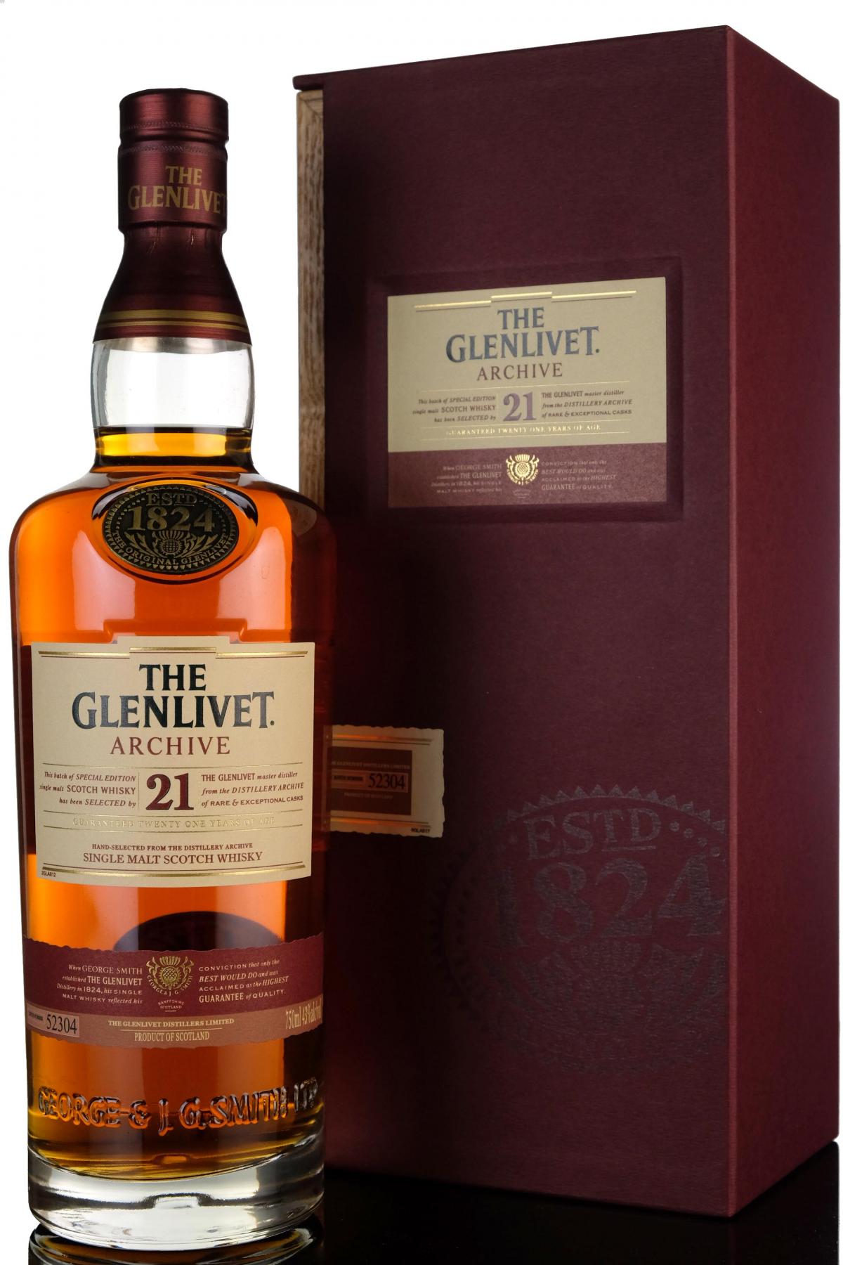 Glenlivet 21 Year Old - Archive