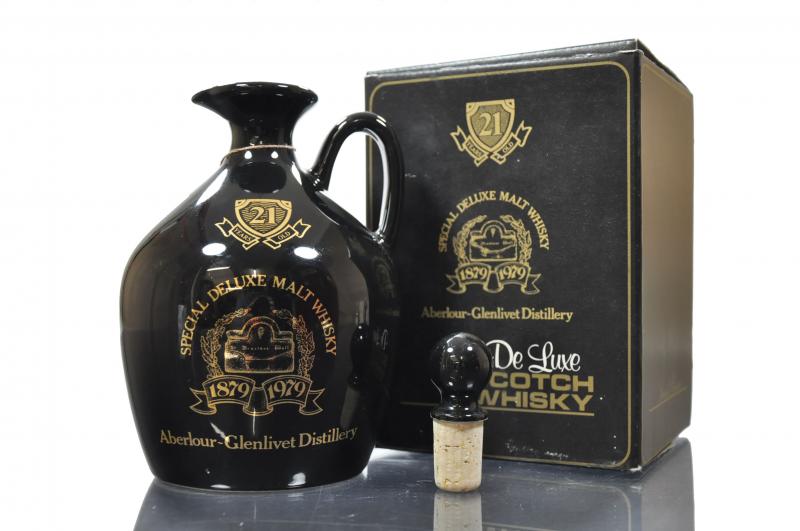 Aberlour-Glenlivet 1958 Ceramic Decanter - 21 Year Old - Centenary Cask 1599