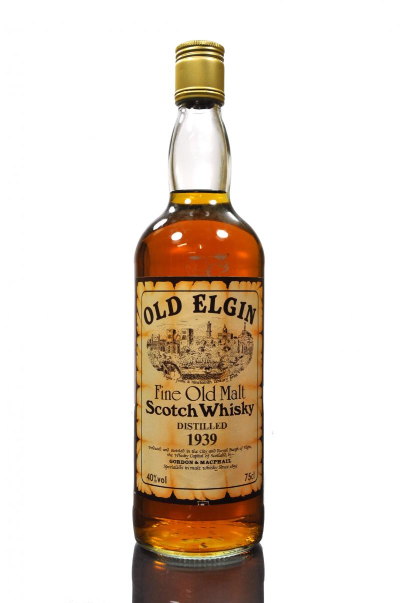 Old Elgin 1939 - Gordon & Macphail