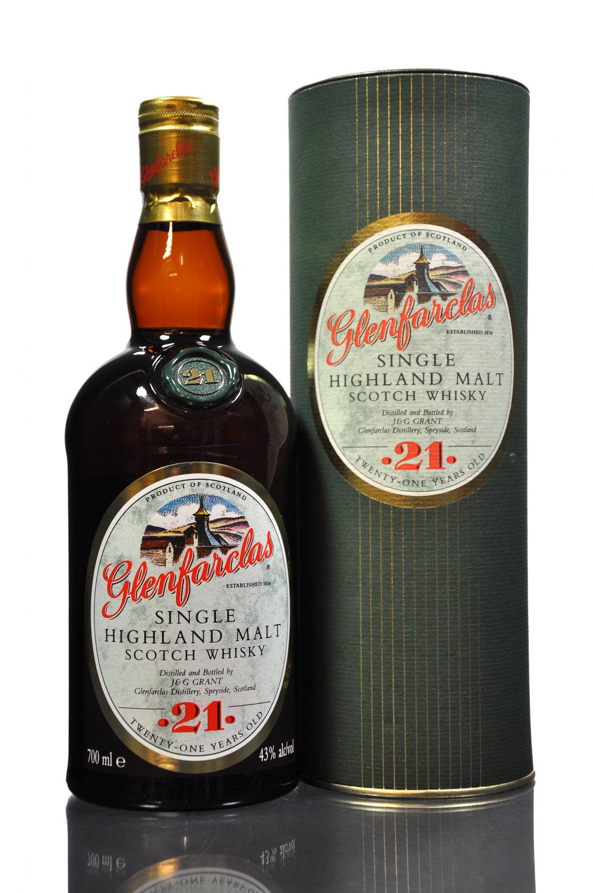 Glenfarclas 21 Year Old - Circa 2000