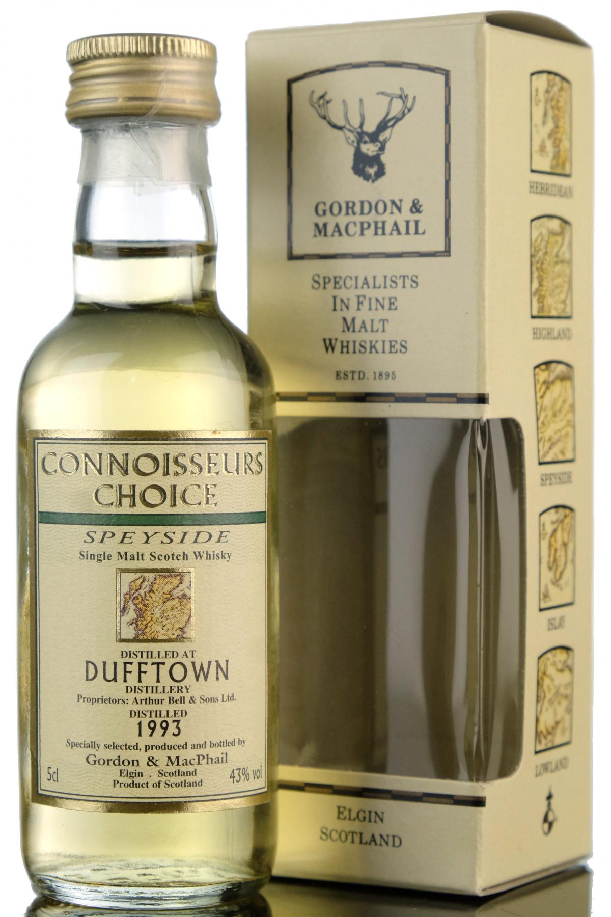 Dufftown 1993 - Connoisseurs Choice Miniature