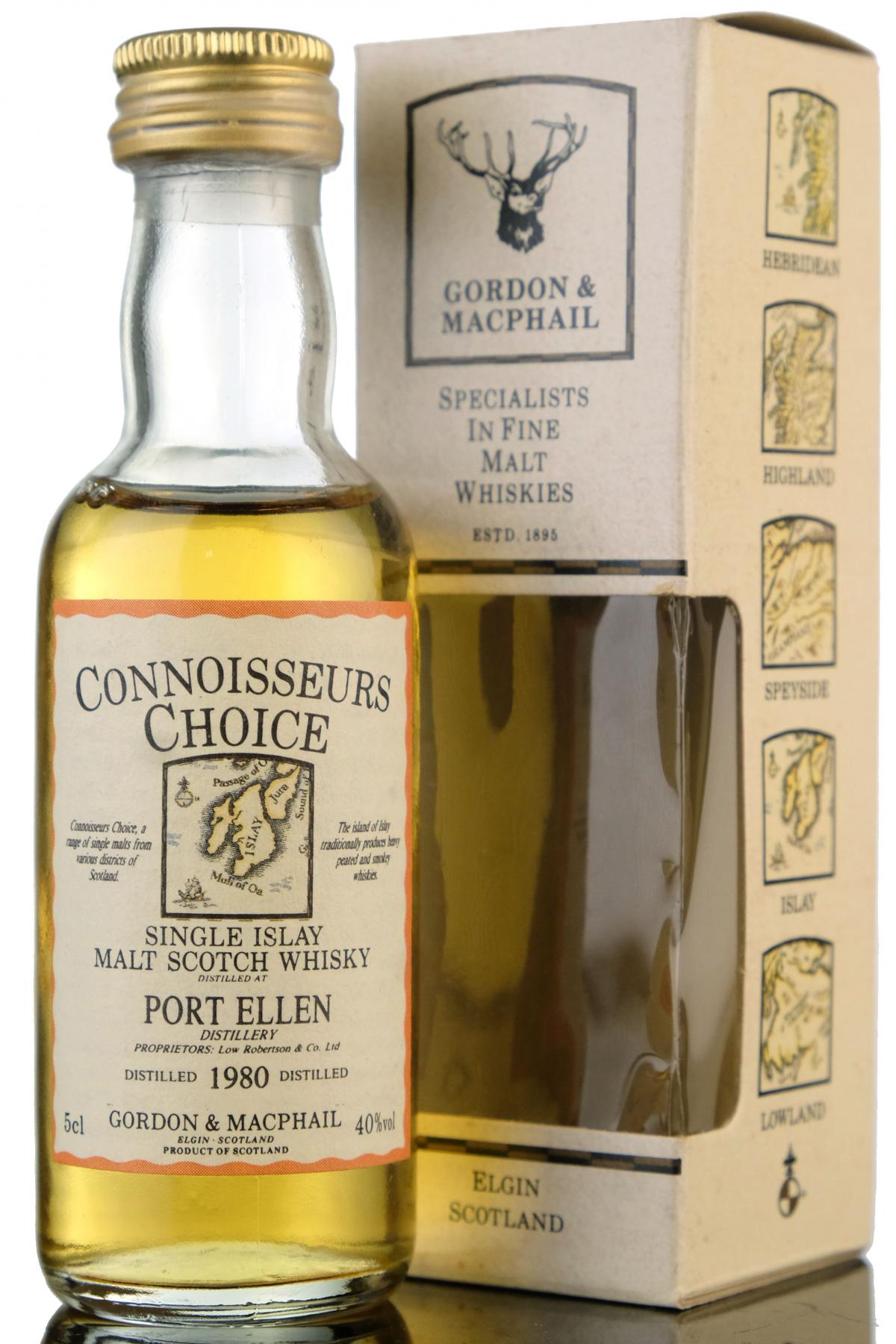 Port Ellen 1980 - Connoisseurs Choice Miniature
