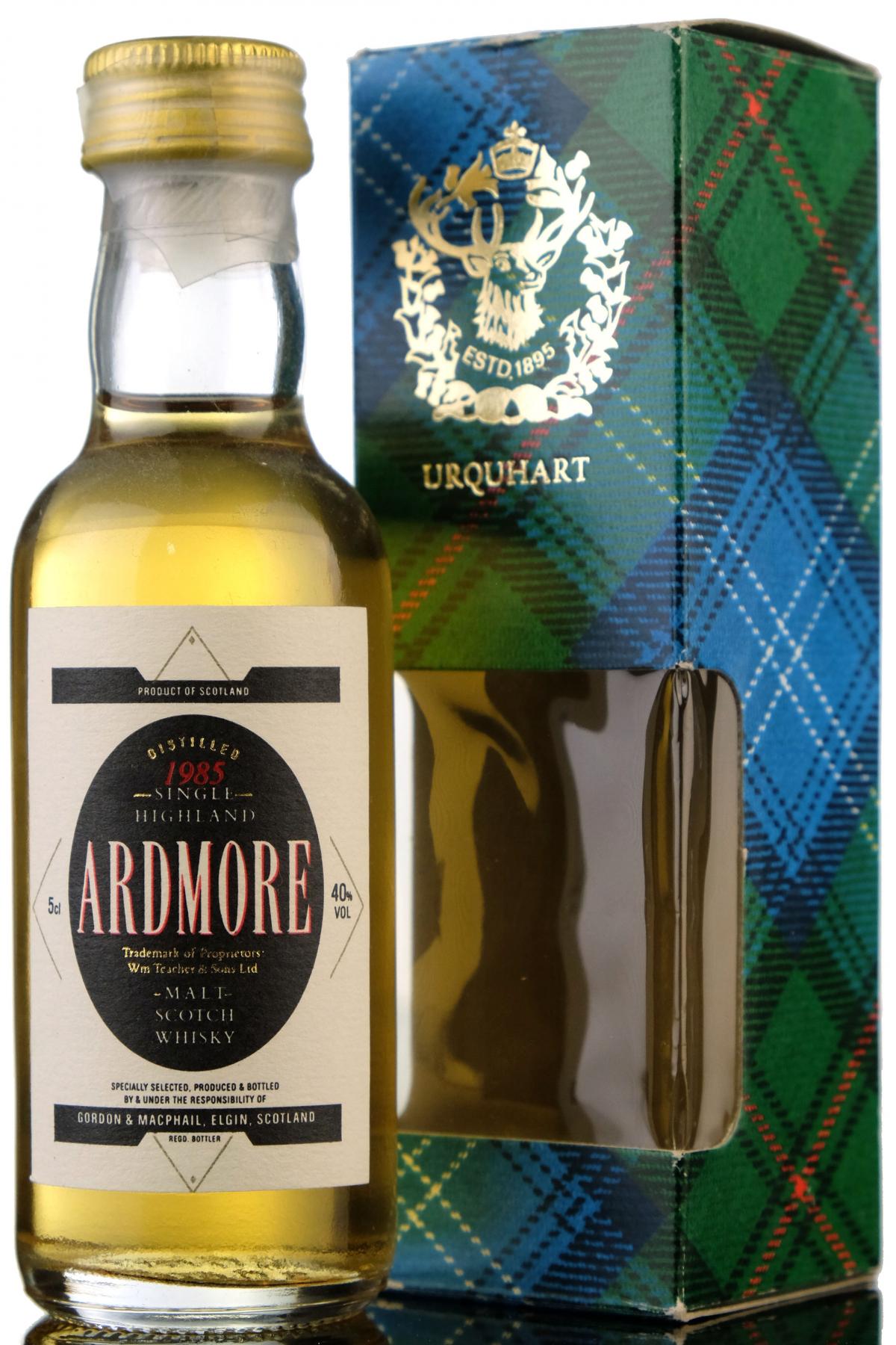 Ardmore 1985 - Gordon & MacPhail Miniature