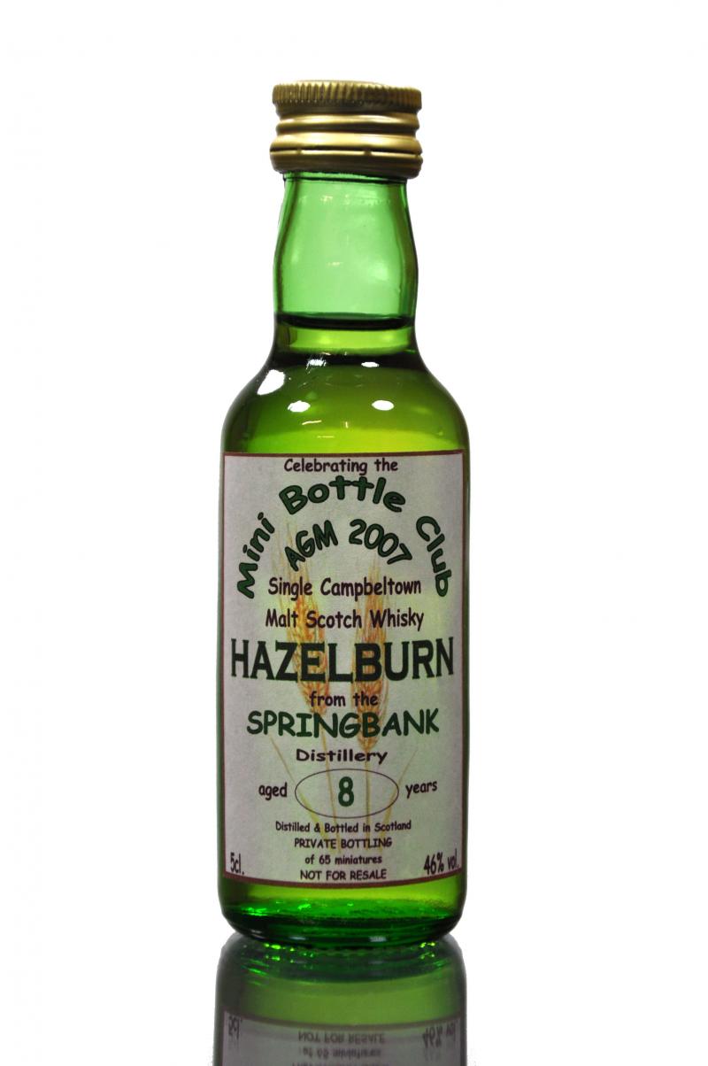Hazelburn (Springbank) 8 Year Old Miniature
