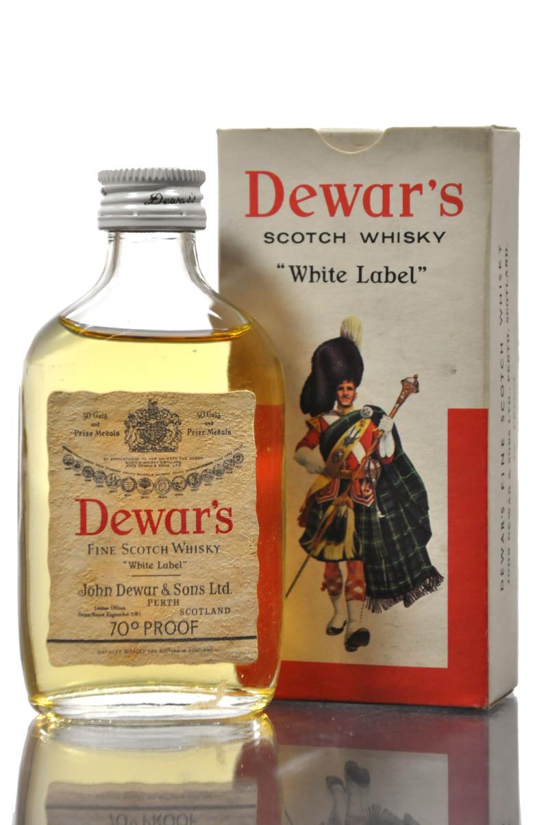 Dewar\'s 70 Proof Miniature