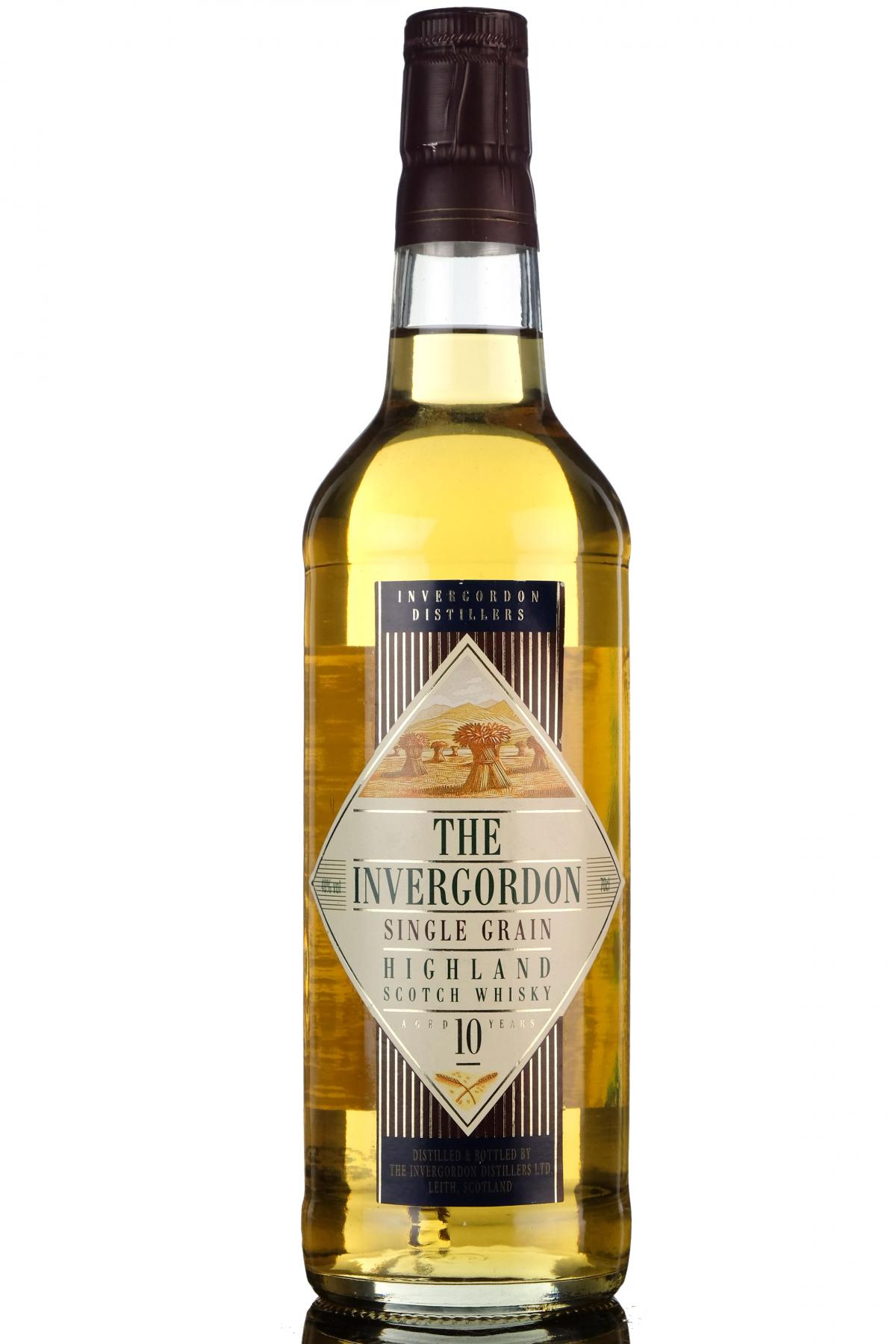 Invergordon 10 Year Old - Single Grain