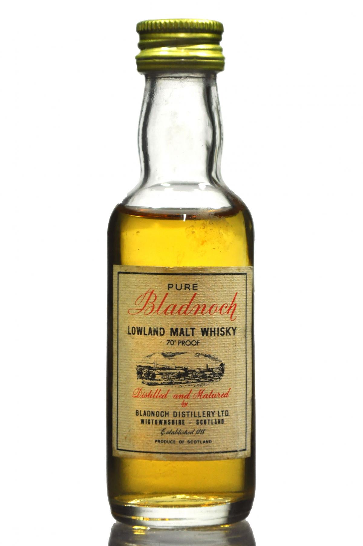 Bladnoch 70 Proof Miniature