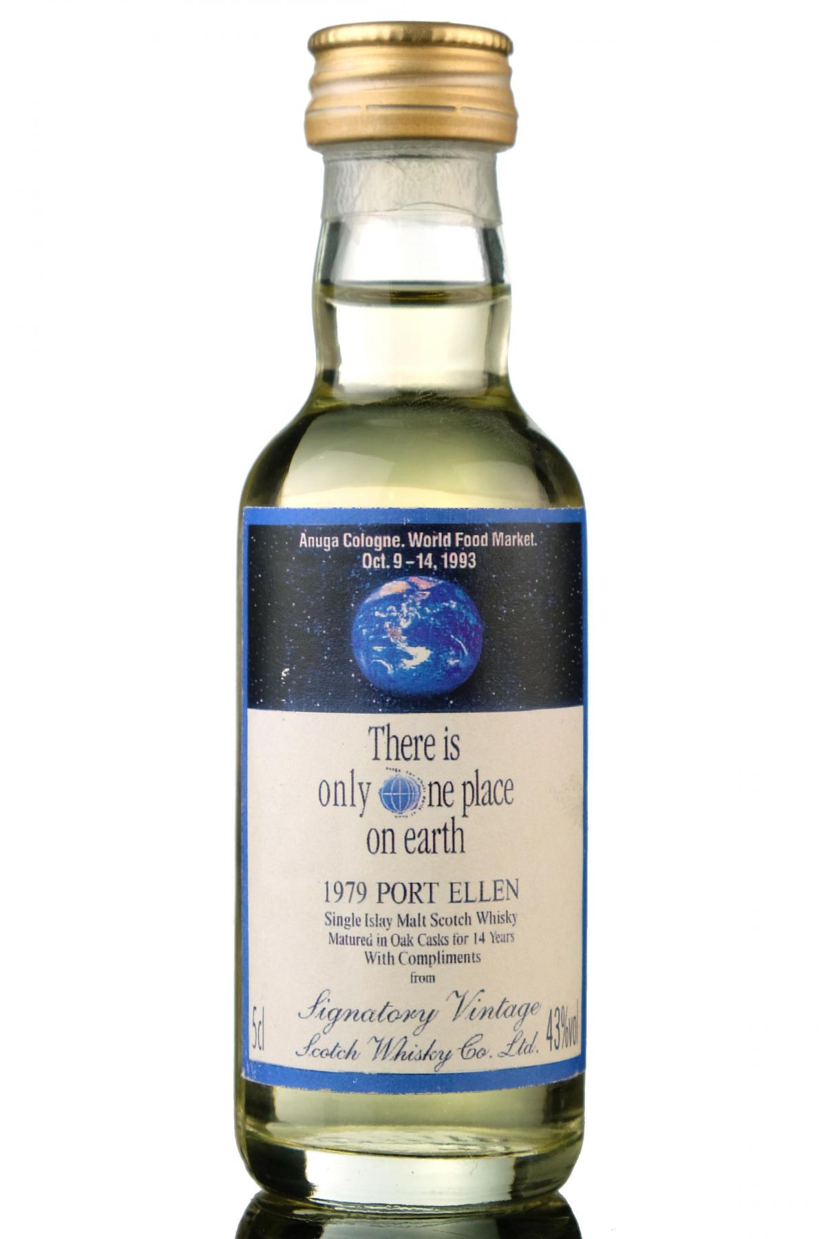 Port Ellen 1979 - There Is Only One Place On Earth - Signatory Vintage Miniature