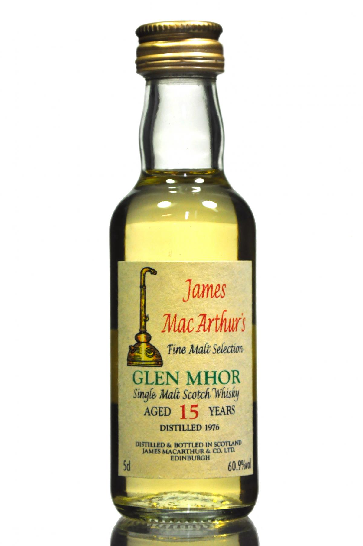 Glen Mhor 1976 - 15 Year Old - James MacArthurs Miniature