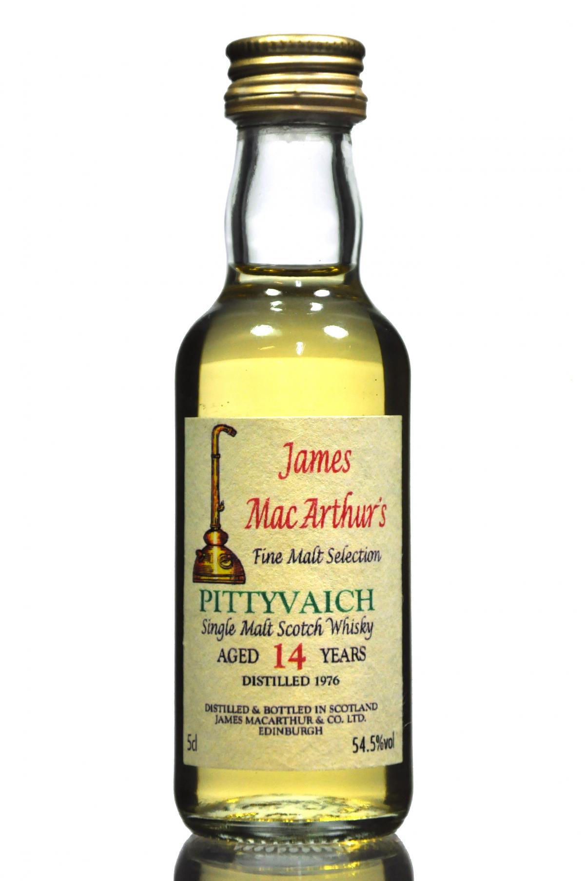 Pittyvaich 1976 - 14 Year Old - James MacArthurs Miniature