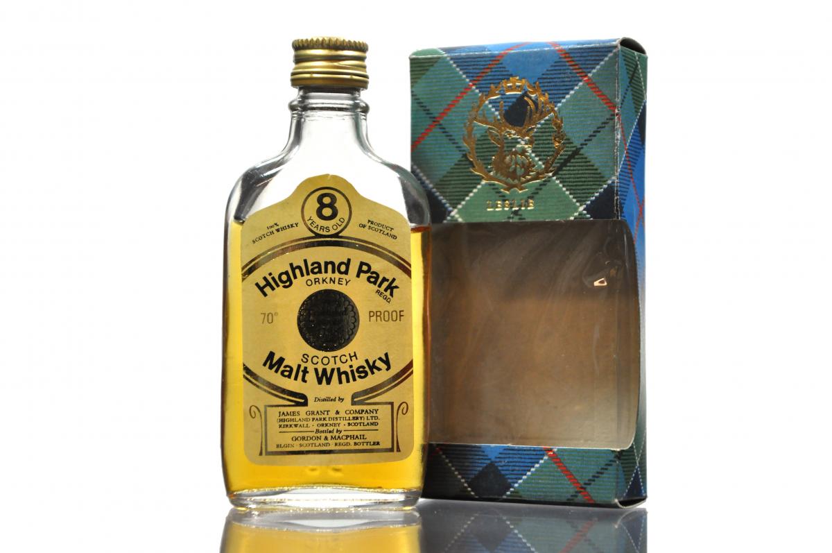Highland Park 8 Year Old - 70 Proof - Gordon & MacPhail Miniature