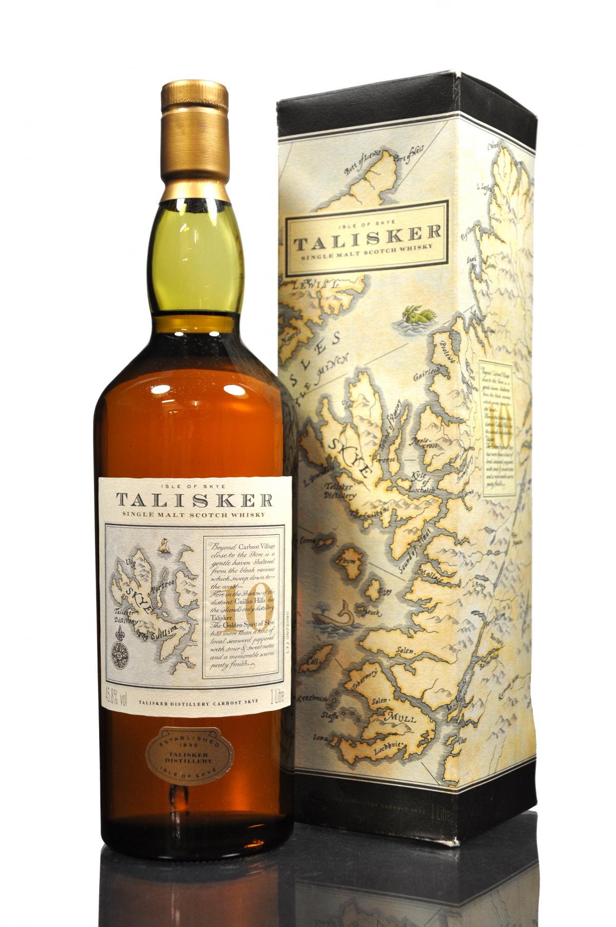 Talisker 10 Year Old - 1990s - 1 Litre